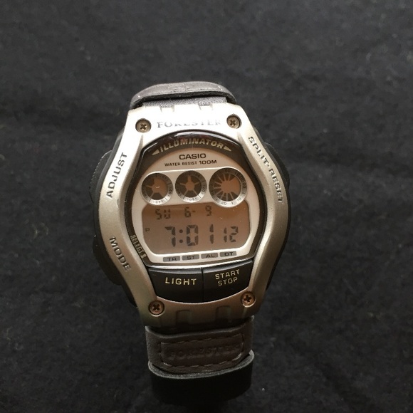 casio forester illuminator watch